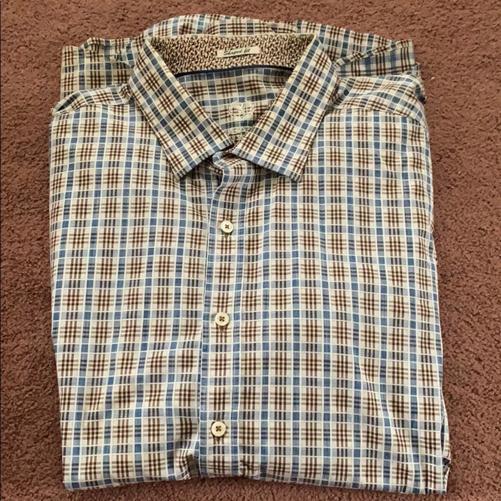 Bugatchi Dress Shirt Long Sleeved